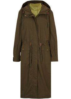 Переходная куртка 3 в 1 с легким стеганым жилетом Bpc Bonprix Collection, зеленый