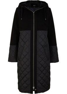 Пальто из смешанных материалов Bpc Bonprix Collection, черный