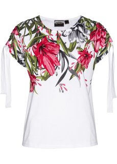 Рубашка с цветочным узором Bpc Selection, белый