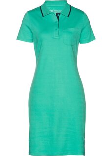 Платье-рубашка поло Bpc Selection, зеленый