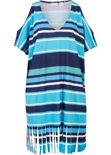 Пляжная длинная рубашка с вырезами Bpc Selection, синий