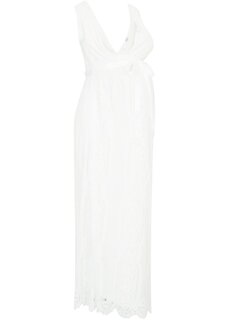 Кружевное свадебное платье для беременных Bpc Bonprix Collection, белый