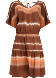 Платье с деталью на спине Rainbow, коричневый