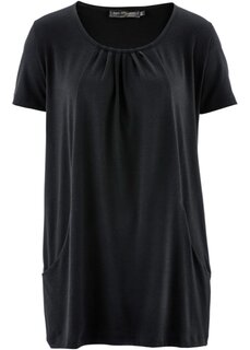 Длинная рубашка с круглым вырезом Bpc Selection, черный