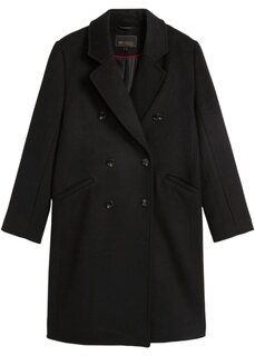 Шерстяное пальто Bpc Selection Premium, черный