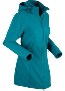 Куртка softshell водоотталкивающая Bpc Bonprix Collection, бирюзовый