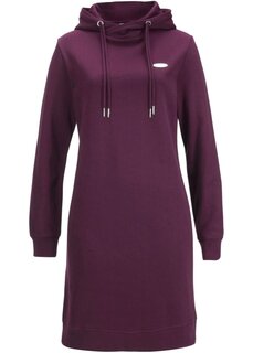 Спортивное платье с капюшоном Bpc Bonprix Collection, фиолетовый