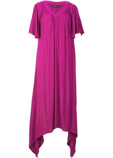Длинное платье-кафтан из креповой ткани широкого кроя Bpc Bonprix Collection, фиолетовый