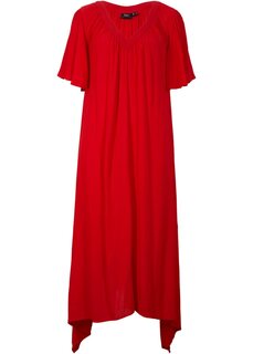 Длинное платье-кафтан из креповой ткани широкого кроя Bpc Bonprix Collection, красный