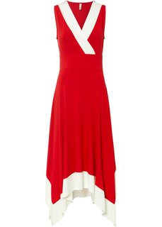 Платье миди с широкой юбкой Bodyflirt Boutique, красный