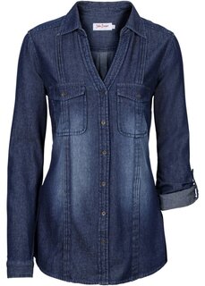 Джинсовая блузка John Baner Jeanswear, синий