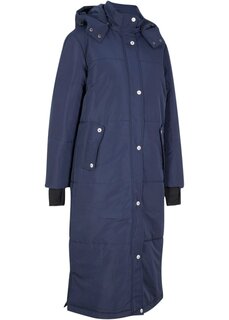 Функциональное стеганое пальто оверсайз с технологией теплоизоляции Bpc Bonprix Collection, синий