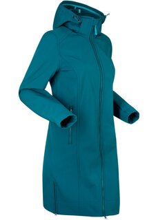 Пальто softshell водоотталкивающее Bpc Bonprix Collection, синий