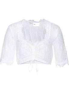 Кружевная блузка dirndl Bpc Selection, белый