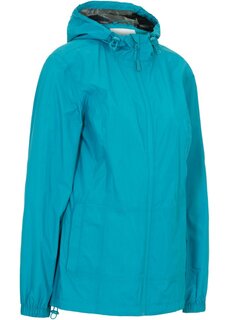 Сверхлегкая дождевик со встроенным карманом для хранения вещей Bpc Bonprix Collection, бирюзовый