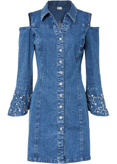 Джинсовое платье Bodyflirt Boutique, синий