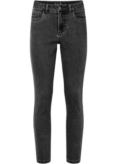 Джинсы-скинни стрейч без щиколотки John Baner Jeanswear, черный
