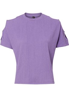 Рубашка с вырезами Rainbow, фиолетовый