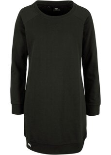 Платье-свитшот с рукавами реглан Bpc Bonprix Collection, черный