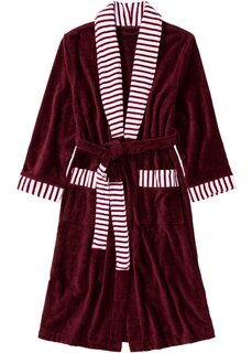 Махровый хлопковый халат Bpc Bonprix Collection, красный