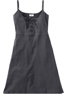 Ночная рубашка-спагетти Bpc Bonprix Collection, серый
