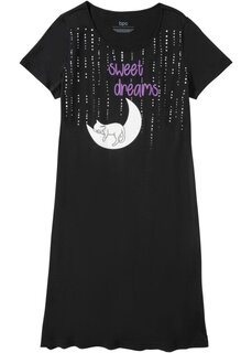 Ночная рубашка Bpc Bonprix Collection, черный
