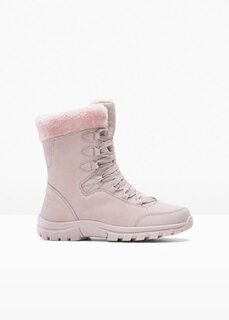 Ботинки на шнуровке с мембраной tex Bpc Selection, розовый