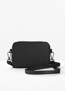 Маленькая сумка через плечо со сменным ремнем Bpc Bonprix Collection, черный