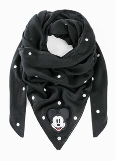 Треугольный шарф с микки маусом Disney, черный
