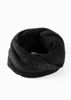 Петлевой шарф Bpc Bonprix Collection, черный