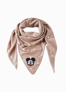 Треугольный шарф с микки маусом Disney, розовый