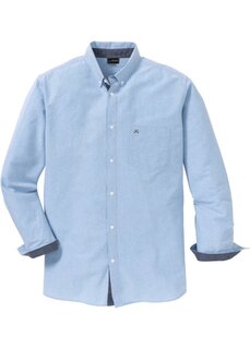 Рубашка с длинным рукавом и вышивкой Bpc Selection, синий