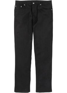 Прямые эластичные брюки классического кроя Bpc Bonprix Collection, черный