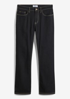Джинсы стандартного кроя из термоэластичной ткани bootcut John Baner Jeanswear, черный