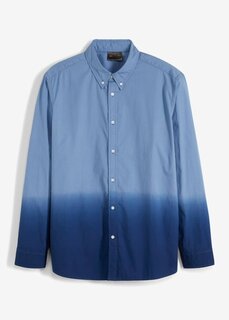 Рубашка с длинными рукавами и градиентом Bpc Selection, синий