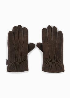 Кожаные перчатки Bpc Bonprix Collection, коричневый