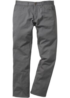 Прямые брюки стандартного кроя Bpc Bonprix Collection, серый
