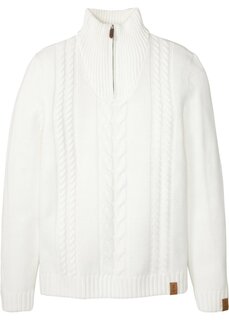 Тройер свитер Bpc Bonprix Collection, белый