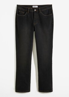 Джинсы стандартного кроя из термоэластичной ткани bootcut John Baner Jeanswear, черный