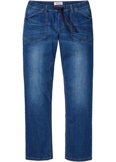 Джинсы свободного покроя удобного прямого кроя John Baner Jeanswear, синий