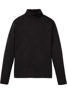 Рубашка с длинными рукавами и водолазкой Bpc Bonprix Collection, черный