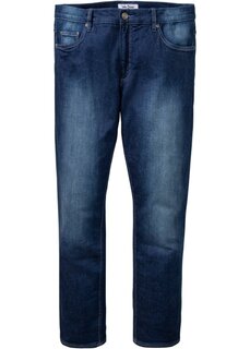 Эластичные джинсы обычного кроя комфортного зауженного кроя John Baner Jeanswear, синий