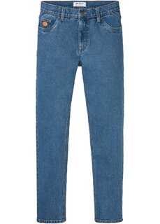 Джинсы эластичного кроя обычного кроя зауженные John Baner Jeanswear, синий