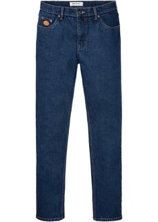 Джинсы эластичного кроя обычного кроя зауженные John Baner Jeanswear, синий
