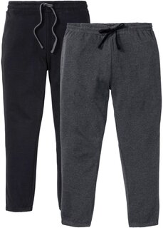 Спортивные штаны (2 шт) Bpc Bonprix Collection, черный