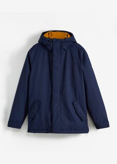 Зимняя куртка комфортного кроя из переработанного полиэстера Bpc Bonprix Collection, синий