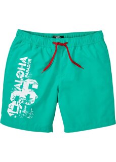 Пляжные шорты из переработанного полиэстера Bpc Bonprix Collection, зеленый