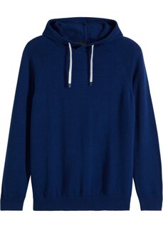 Пуловер с капюшоном Bpc Selection, синий