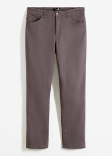 Прямые термоэластичные брюки классического кроя Bpc Bonprix Collection, серый