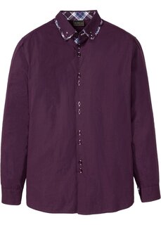 Деловая рубашка с двойным воротником Bpc Selection, фиолетовый